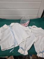 kinder setje wit katoen, Ophalen of Verzenden, 'T Olde Gre-j, Info@toldegrej.nl, Endepoelstraat 20f Didam