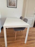 Witte ikea tafel (melltorp), Huis en Inrichting, Tafels | Eettafels, 100 tot 150 cm, Zo goed als nieuw, Rechthoekig, 50 tot 100 cm