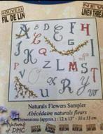 BORDUURPAKKET DMC NATURALS FLOWERS SAMPLER, Verzenden, Nieuw, Handborduren, Borduurpakket