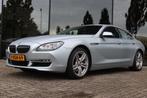 BMW 6 Serie GRAN COUPÉ 640i HIGH EX. 320 PK AUT. M-SPORT *F, Auto's, BMW, Te koop, Zilver of Grijs, Geïmporteerd, 5 stoelen