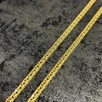 Prachtige 14 karaats gouden vossenstaart ketting, Ophalen of Verzenden, Nieuw, Goud