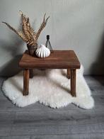 Bijzettafel - planten tafel - hout, Ophalen of Verzenden, Zo goed als nieuw, Hout