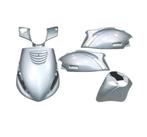 Nieuwe Kappenset - Piaggio Zip 2000 - Zilver Metallic, Fietsen en Brommers, Verzenden, Nieuw, Kap