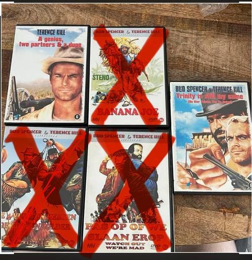 Bud spencer & terence hill 3 dvd, Cd's en Dvd's, Dvd's | Klassiekers, Zo goed als nieuw, Komedie, 1980 tot heden, Ophalen of Verzenden