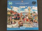 Gibsons Puzzel Clocktower Market 1000 stukjes, Ophalen of Verzenden, 500 t/m 1500 stukjes, Zo goed als nieuw, Legpuzzel