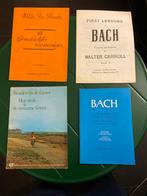 Muziekboeken: Bach, Boudewijn de Groot, pianostukken, Muziek en Instrumenten, Bladmuziek, Gebruikt, Klassiek, Les of Cursus, Ophalen of Verzenden