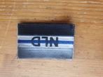 Patch Embleem Badge Vlag NLD Thin Blue Line Politie Police, Embleem of Badge, Nederland, Ophalen of Verzenden