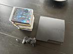 Playstation 3 + Games, Spelcomputers en Games, Spelcomputers | Sony PlayStation 3, Ophalen, 320 GB, Met 1 controller, Slim
