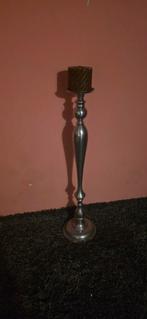 Grote Metalen Kandelaar, Gebruikt, 50 tot 75 cm, Ophalen of Verzenden, Metaal