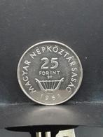 25 Forint Hongarije, Ophalen of Verzenden, Hongarije, Losse munt, Zilver
