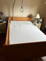 Laag hoog bed. 125 breed 200 lang., Ophalen, Verstelbaar, Eenpersoons, Zo goed als nieuw