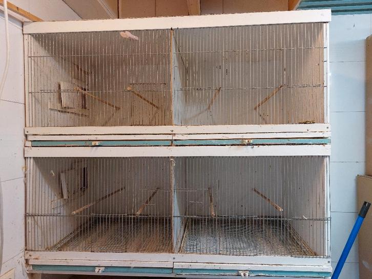 Vogelkooi, Dieren en Toebehoren, Vogels | Hokken en Kooien, Gebruikt, Vogelkooi, Hout, Ophalen