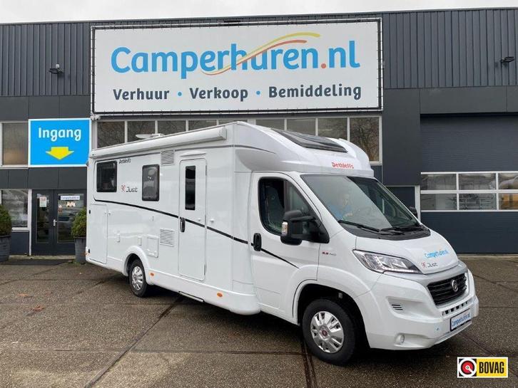 Dethleffs Just T 7052 EB - 45, Caravans en Kamperen, Campers, Bedrijf, tot en met 4, Half-integraal, Dethleffs, Diesel, Handgeschakeld