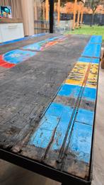 Unieke tafel 90x200, Ophalen, Rechthoekig, 75 cm of meer, 60 cm of meer