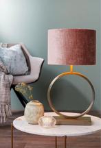 Light & Living Lampshade Pink: NEW, Huis en Inrichting, Lampen | Tafellampen, Ophalen of Verzenden, Zo goed als nieuw, Minder dan 50 cm