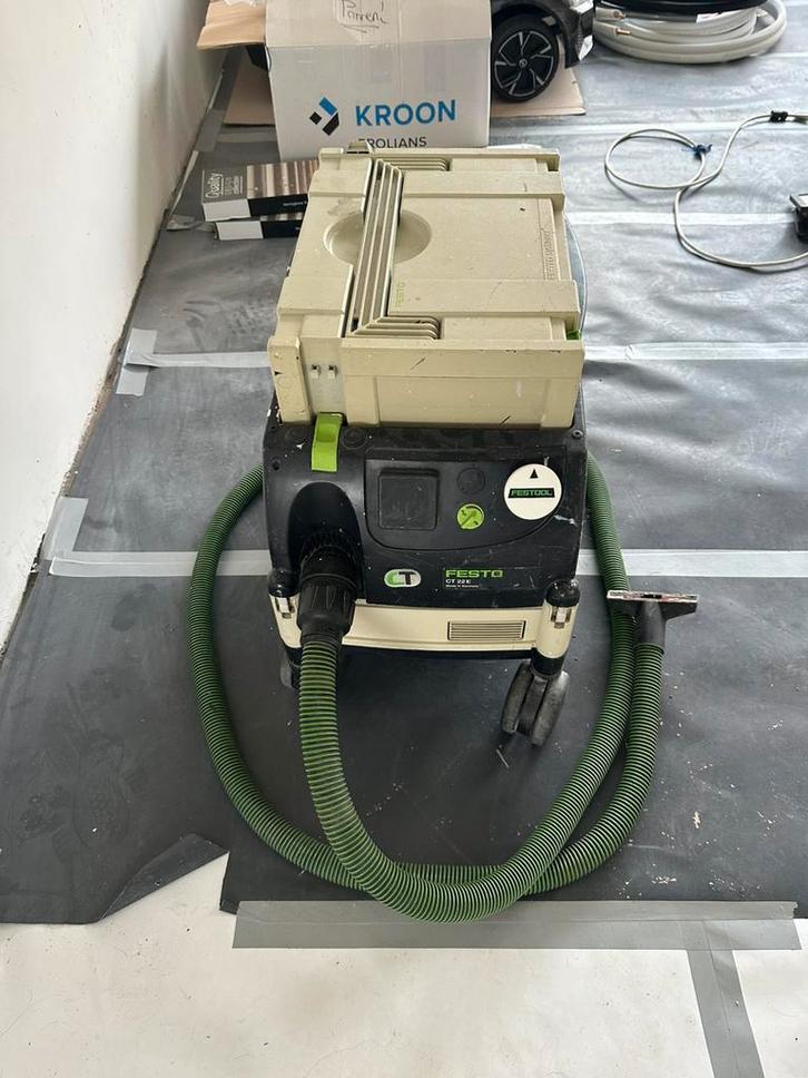Festool CT22E Bouw stofzuiger, Doe-het-zelf en Verbouw, Gereedschap | Overige machines, Zo goed als nieuw, Ophalen