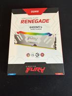 Kingston Fury Renegade 32GB (2x16GB) DDR5 RGB - Wit, Computers en Software, RAM geheugen, 32 GB, Nieuw, Ophalen of Verzenden, Desktop
