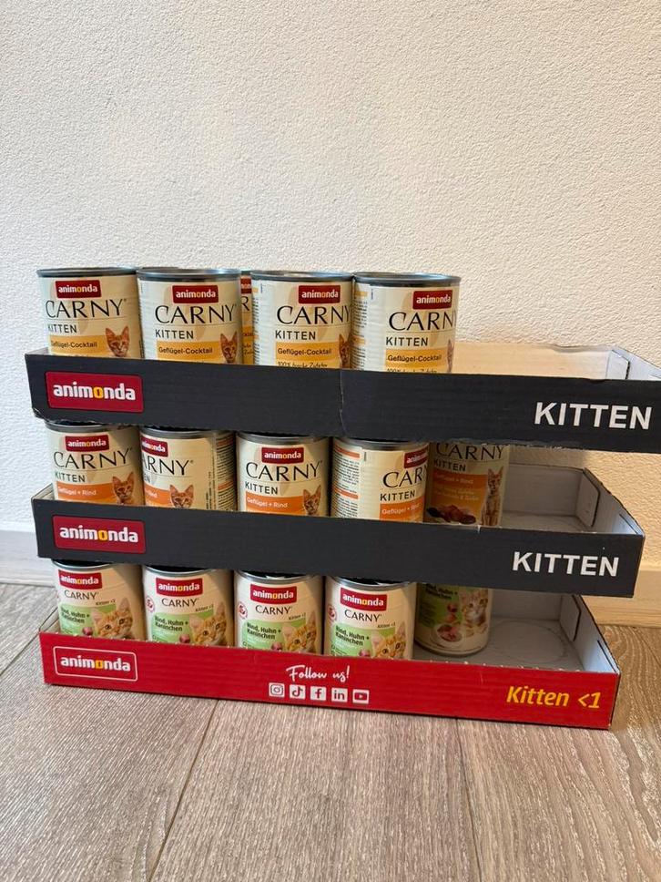 Animonda Carny Kitten, Dieren en Toebehoren, Dierenvoeding, Kat, Ophalen of Verzenden