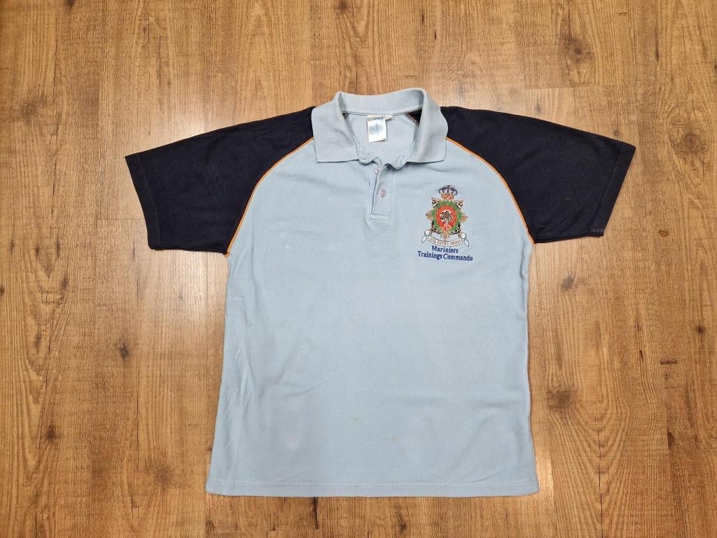 Polo shirt Korps Mariniers (M), Verzamelen, Militaria | Algemeen, Ophalen of Verzenden, Marine, Nederland, Kleding of Schoenen
