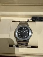 Patek Philippe Nautilus Zwart, Ophalen of Verzenden, Zo goed als nieuw, Overige merken