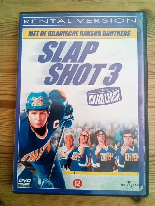 Slap Shot 3 ex-rental, maar geen gebruiksporen, Cd's en Dvd's, Dvd's | Komedie, Zo goed als nieuw, Ophalen of Verzenden