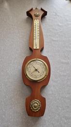 oude houten barometer, Audio, Tv en Foto, Weerstations en Barometers, Ophalen of Verzenden, Gebruikt, Barometer