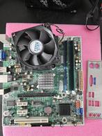 HP moederbord + CPU en geheugen, Computers en Software, Moederborden, Gebruikt, Intel, Socket 775, Ophalen of Verzenden