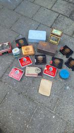 Sigarendoosjes blikken, Verzamelen, Rookartikelen, Aanstekers en Luciferdoosjes, Ophalen of Verzenden, Zo goed als nieuw