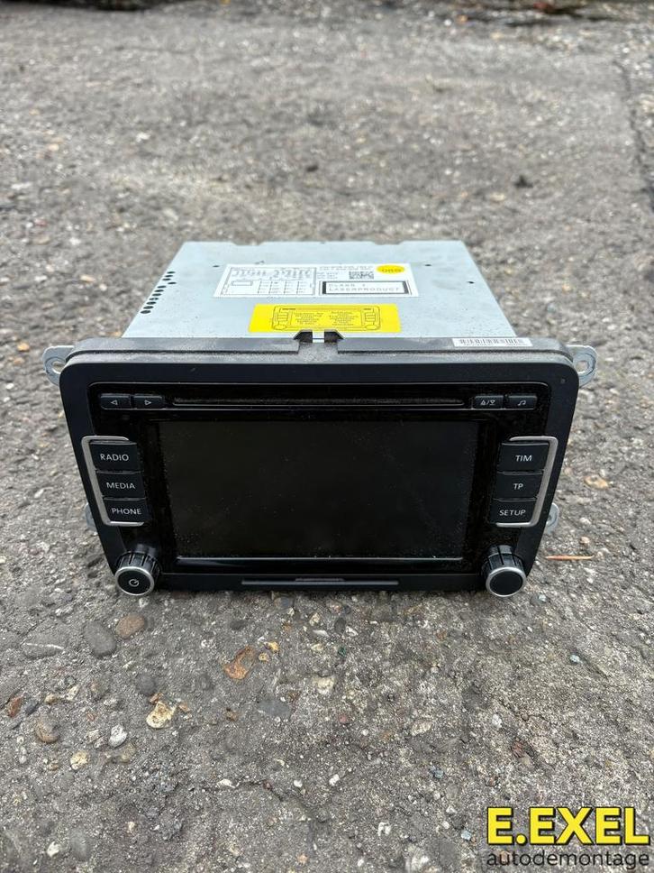 Radio scherm Volkswagen Passat B7(365) 2010-2014 3C8035190C, Auto diversen, Autoradio's, Gebruikt, Ophalen of Verzenden