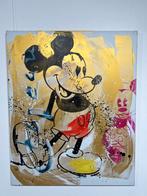 Schilderij: Ronald Chapeau Mickey!, Antiek en Kunst, Kunst | Schilderijen | Modern, Ophalen of Verzenden