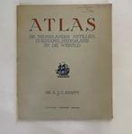 Oude atlas Ned.Antillen, Suriname, Nederland, wereld, Nederland, Gelezen, Ophalen of Verzenden, 1800 tot 2000