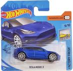2020 Hot Wheels Tesla Model 3, Ophalen of Verzenden, Nieuw