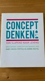Sanne Knitel - Conceptdenken, Ophalen of Verzenden, Sanne Knitel; Gaby Crucq-Toffolo, Management, Zo goed als nieuw