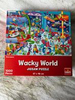 Puzzel wacky world outerspace va goliath, Ophalen, 500 t/m 1500 stukjes, Zo goed als nieuw, Legpuzzel