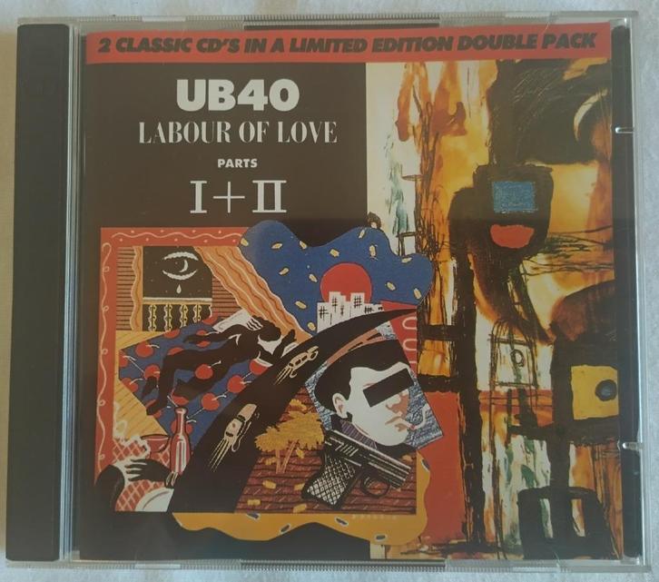 2cd UB40 - Labour Of Love Parts I + II 1991 UK Reggae, Cd's en Dvd's, Cd's | Reggae en Ska, Zo goed als nieuw, Ophalen of Verzenden