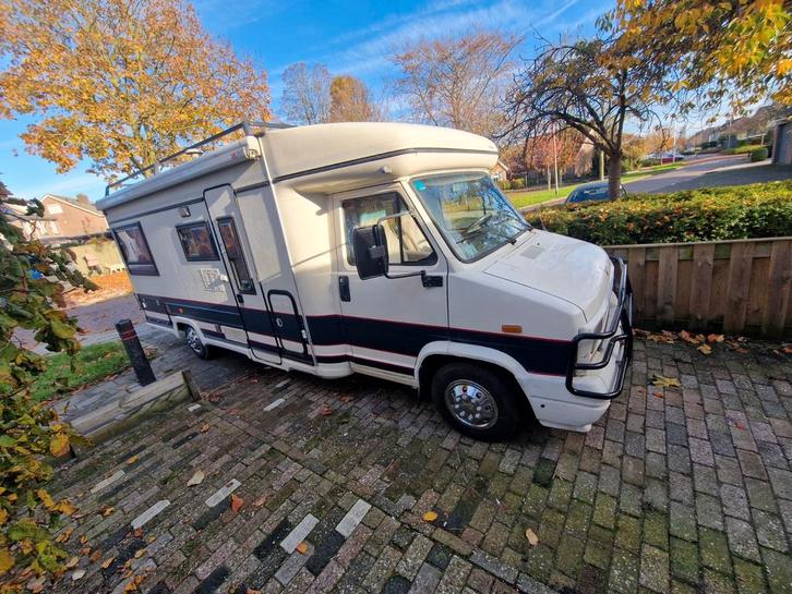 Klassieke Alkoof Camper - Avontuur wacht!, Caravans en Kamperen, Campers, Particulier, tot en met 6, Alkoof, Overige merken, Fiat