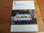Folder BMW Z3 Coupe 2.8, BMW M Coupe 1998, BMW, BMW, Ophalen of Verzenden, Zo goed als nieuw