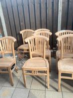 8 stoelen, Ophalen of Verzenden, Zo goed als nieuw, Kunststof