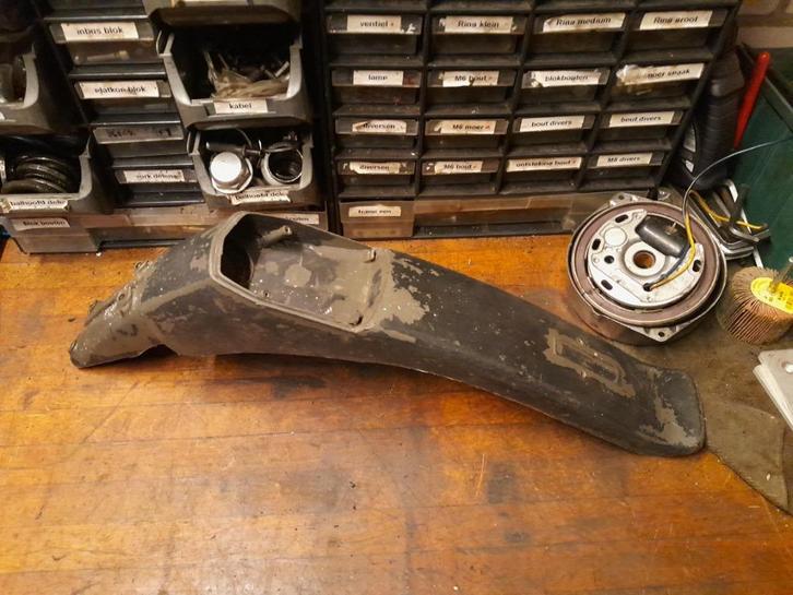 Puch Maxi P1 / Z-TWO achterspatbord, Fietsen en Brommers, Brommeronderdelen | Puch, Gebruikt, Kap, Ophalen