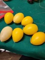 kaarsen eieren paasen 7x, Huis en Inrichting, Woonaccessoires | Kandelaars en Kaarsen, Ophalen of Verzenden