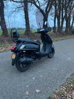 Sym Fiddle 2 Zwart, Fietsen en Brommers, Scooters | SYM, Ophalen, Gebruikt, Maximaal 45 km/u, 49 cc