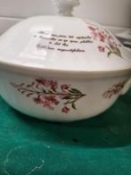 afdekschalen 4 stuks libelle porselein, Huis en Inrichting, Keuken | Servies, Ophalen of Verzenden