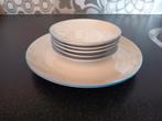 Tapas Set, Huis en Inrichting, Keuken | Servies, Gebruikt, Ophalen of Verzenden, Bord(en), Effen