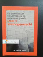 Vermogensrecht Deel 1 - A.M.M.M. van Zeijl, Gelezen, A.M.M.M. van Zeijl, Alpha, HBO