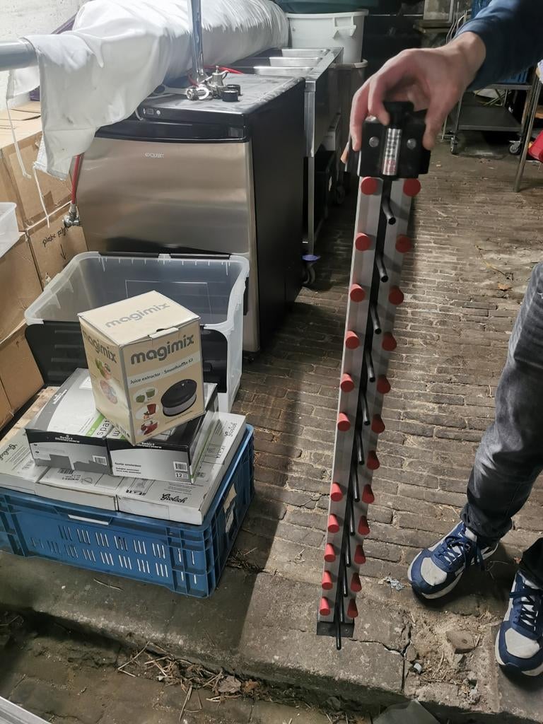 Horeca Bordenrek - Doe een bod!, Ophalen, Gebruikt