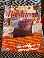 Libelle Borduren - Werkboek & Patroonbladen, Ophalen of Verzenden, Gebruikt, Handborduren, Patroon