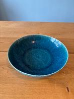 Blauwe H&M Home Vaas - 30cm, Huis en Inrichting, Woonaccessoires | Schalen en Manden, Ophalen, Porselein of Keramiek, Schaal, Rond