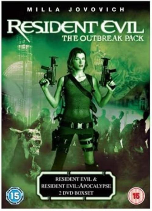 Resident Evil - Outbreak Pack, Cd's en Dvd's, Dvd's | Horror, Zo goed als nieuw, Vanaf 16 jaar, Ophalen
