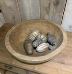 Grote houten ronde achaal / Nieuw, Huis en Inrichting, Woonaccessoires | Schalen en Manden, -, -, Rond, Nieuw