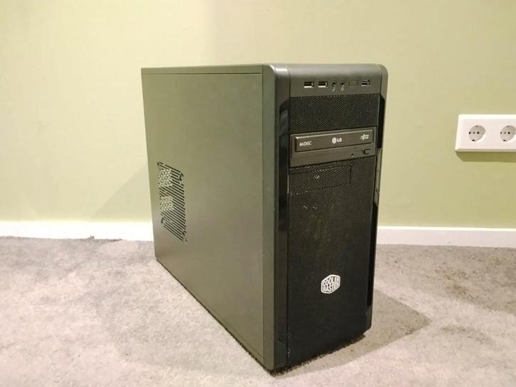 Desktop Pc met GTX 1050 Ti, Computers en Software, Desktop Pc's, Gebruikt, 3 tot 4 Ghz, HDD, 8 GB, Ophalen